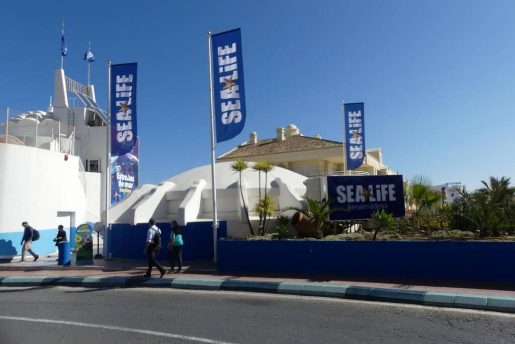 Holiday Rentals Piscina, Playa Parking A 5 Min Caminando Del Puerto De Benalmádena Zewnętrze zdjęcie